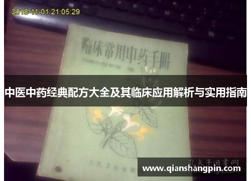 中医中药经典配方大全及其临床应用解析与实用指南